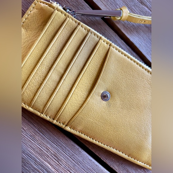 Mango Yellow Wristlet Wallet - Picture 4 of 10